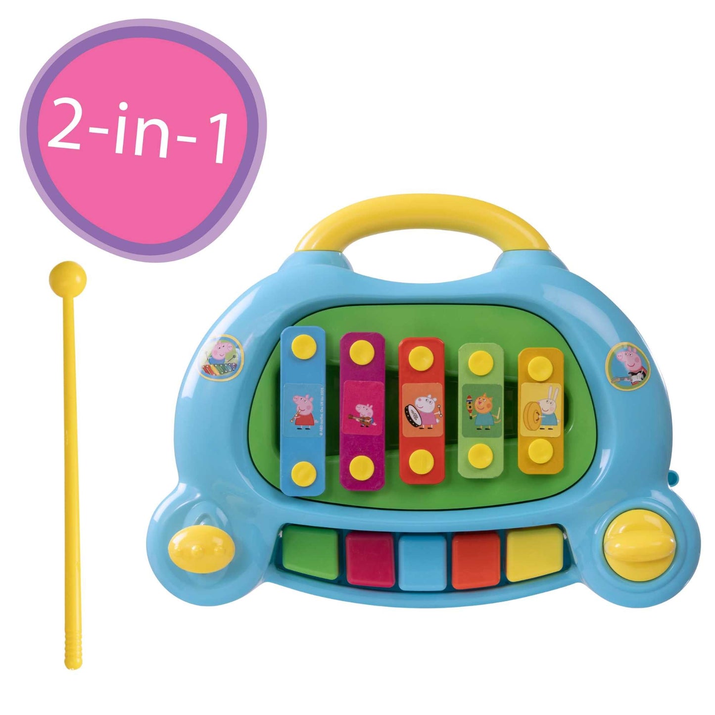 Peppa Pig My First 2-IN-1 Piano - Xylophone & Piano