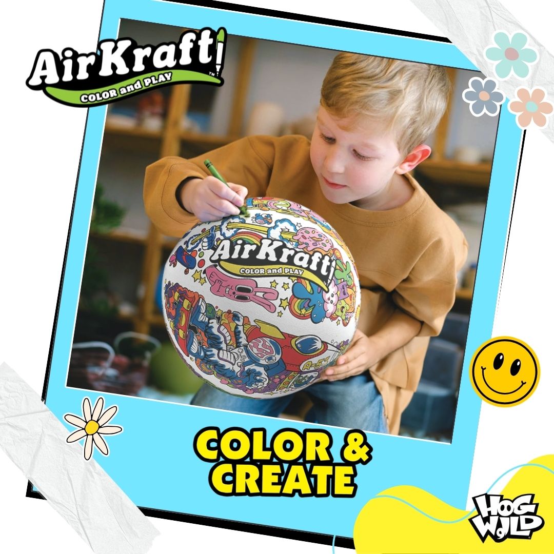 AirKraft Ball - 8 Crayons Set from HogWild