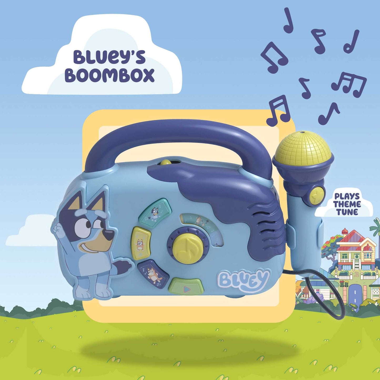 Bluey's Boombox | Includes Microphone