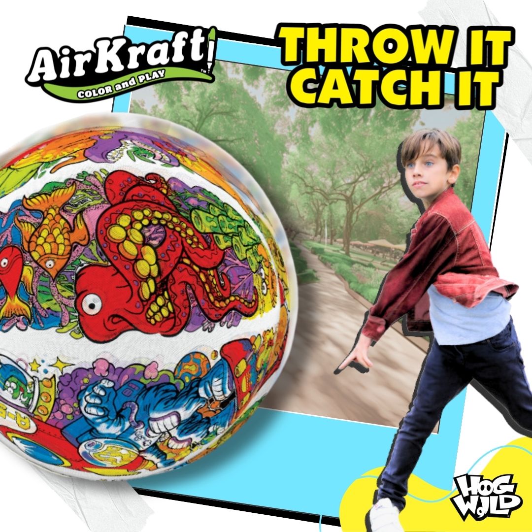 AirKraft Ball - 8 Crayons Set from HogWild