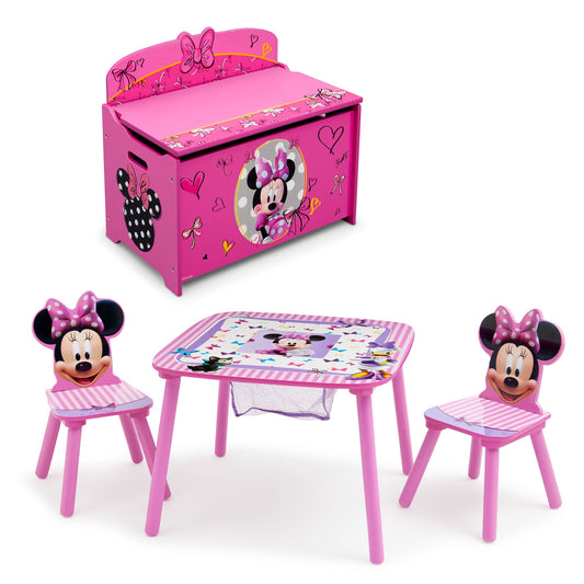 Minnie Mouse 4-Piece Playroom Set