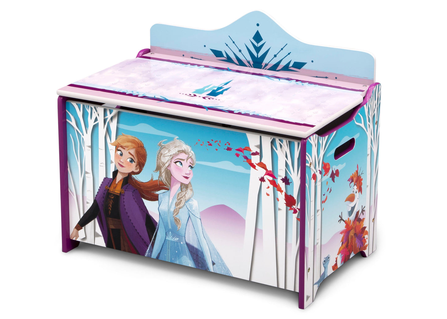 Frozen 4-Piece Playroom Set - Includes Table with 2 Chairs and Deluxe Toy Box