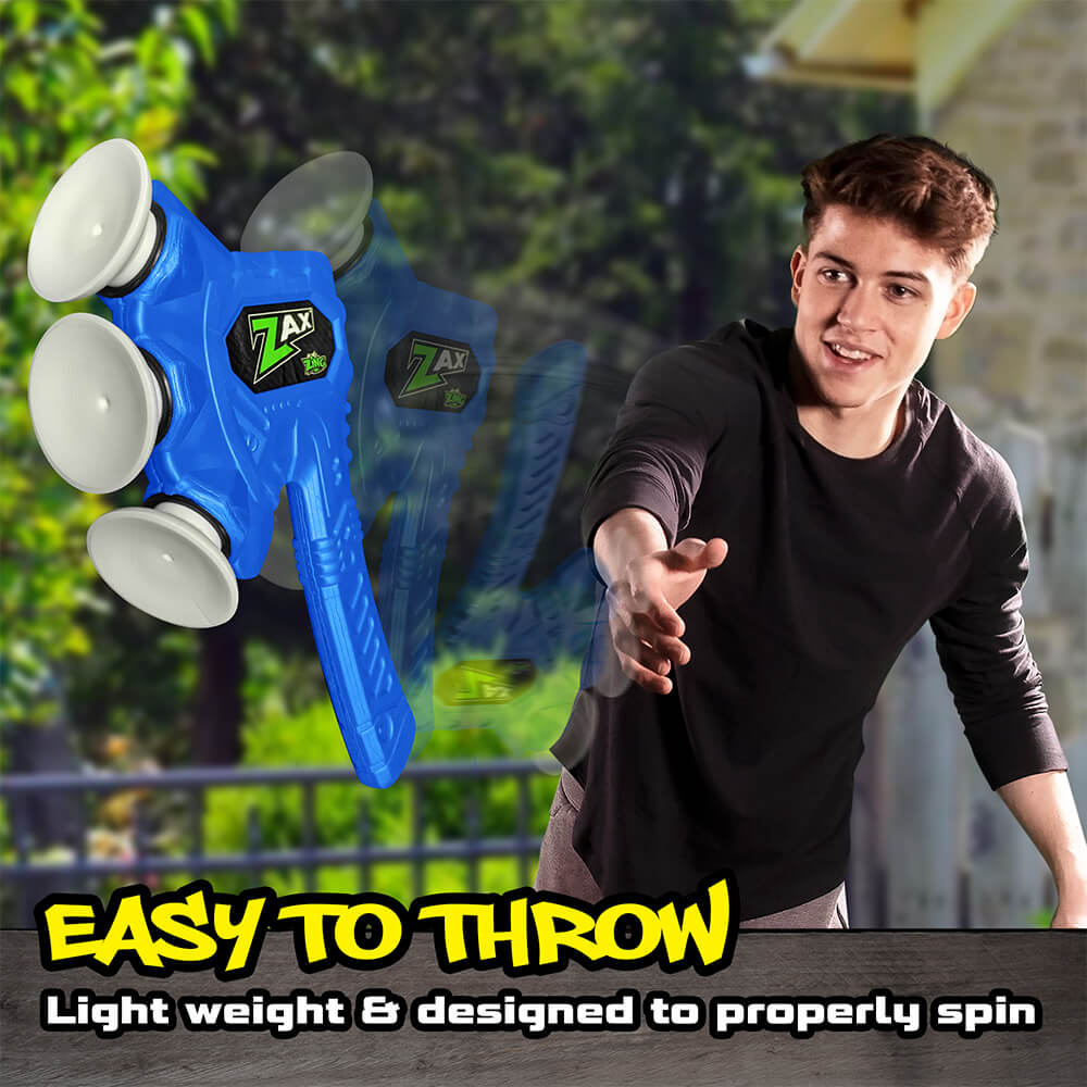Zax Foam Throwing Axe | Sticky Suction Cups!