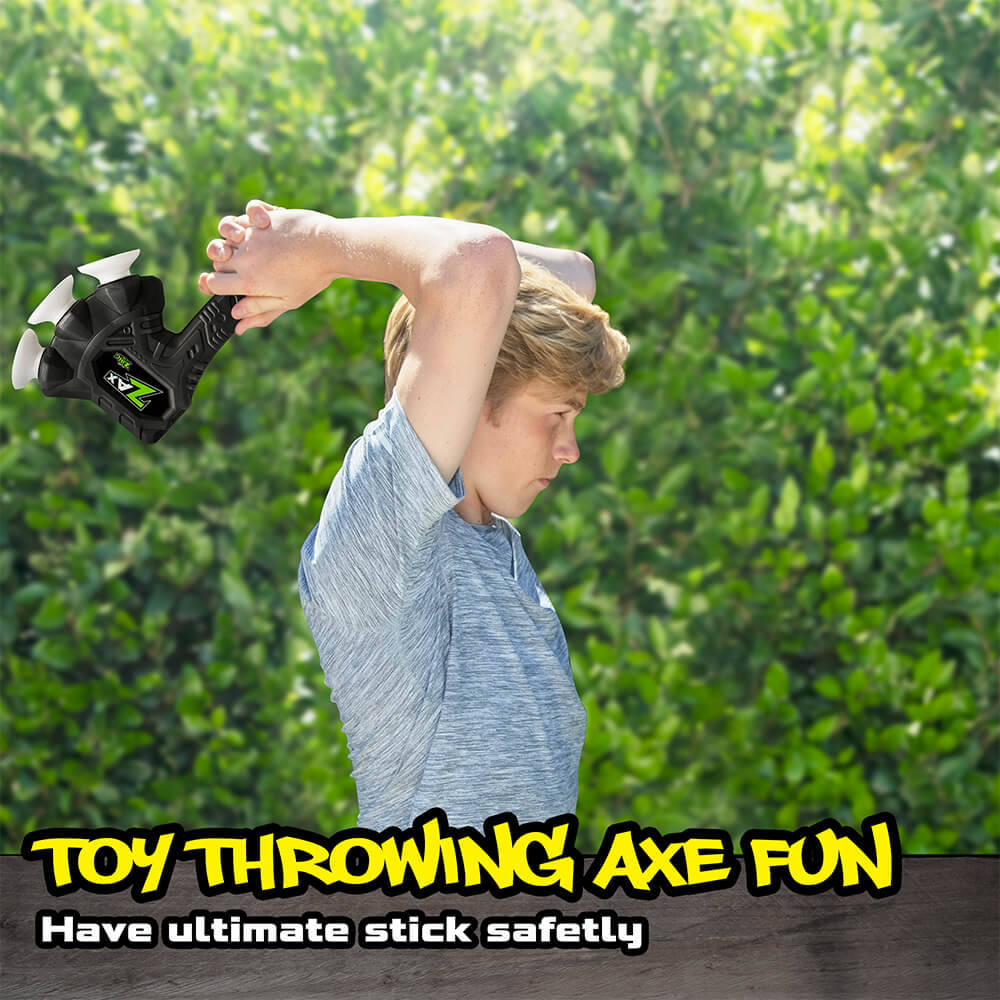 Zax Foam Throwing Axe | Sticky Suction Cups!
