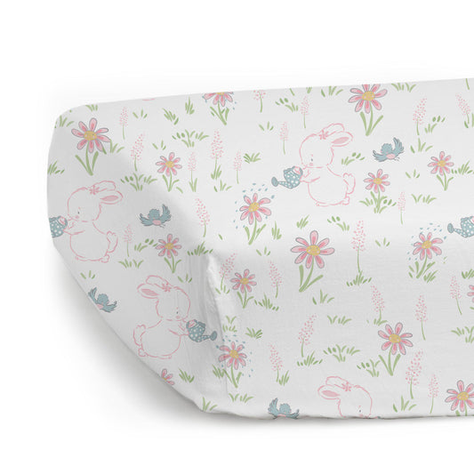 RETIRED - Friendship Blossoms Crib Sheet