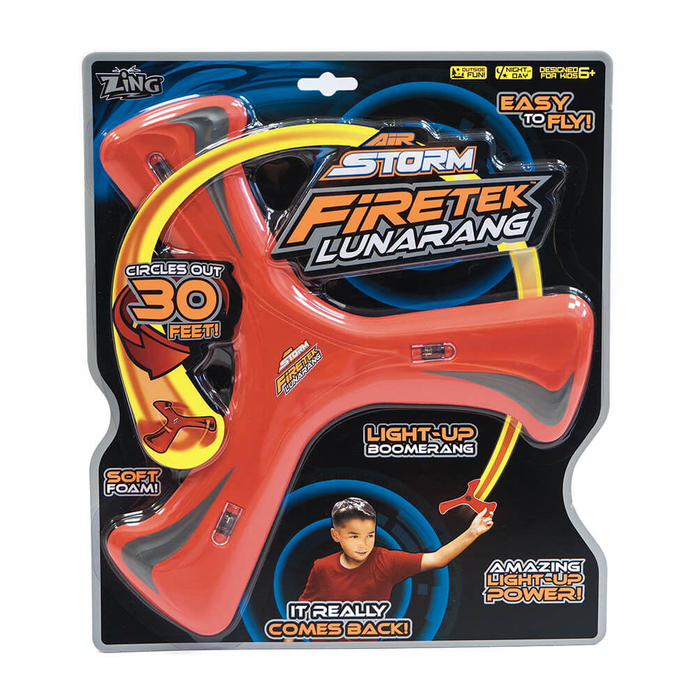 Firetek Lunarang | Light Up LED Boomerang - Soft & Safe
