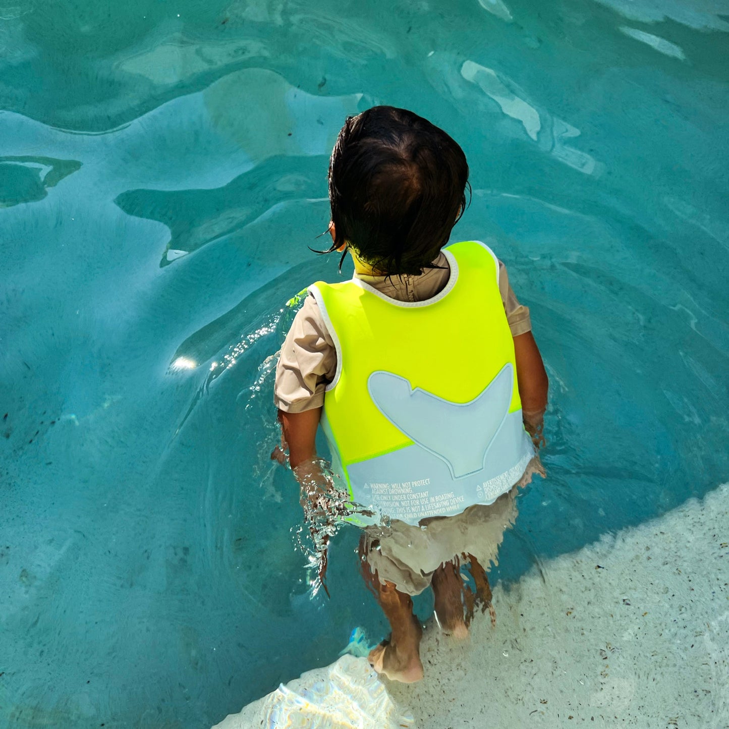 Kids Swim Vest 3-6 - Salty The Shark