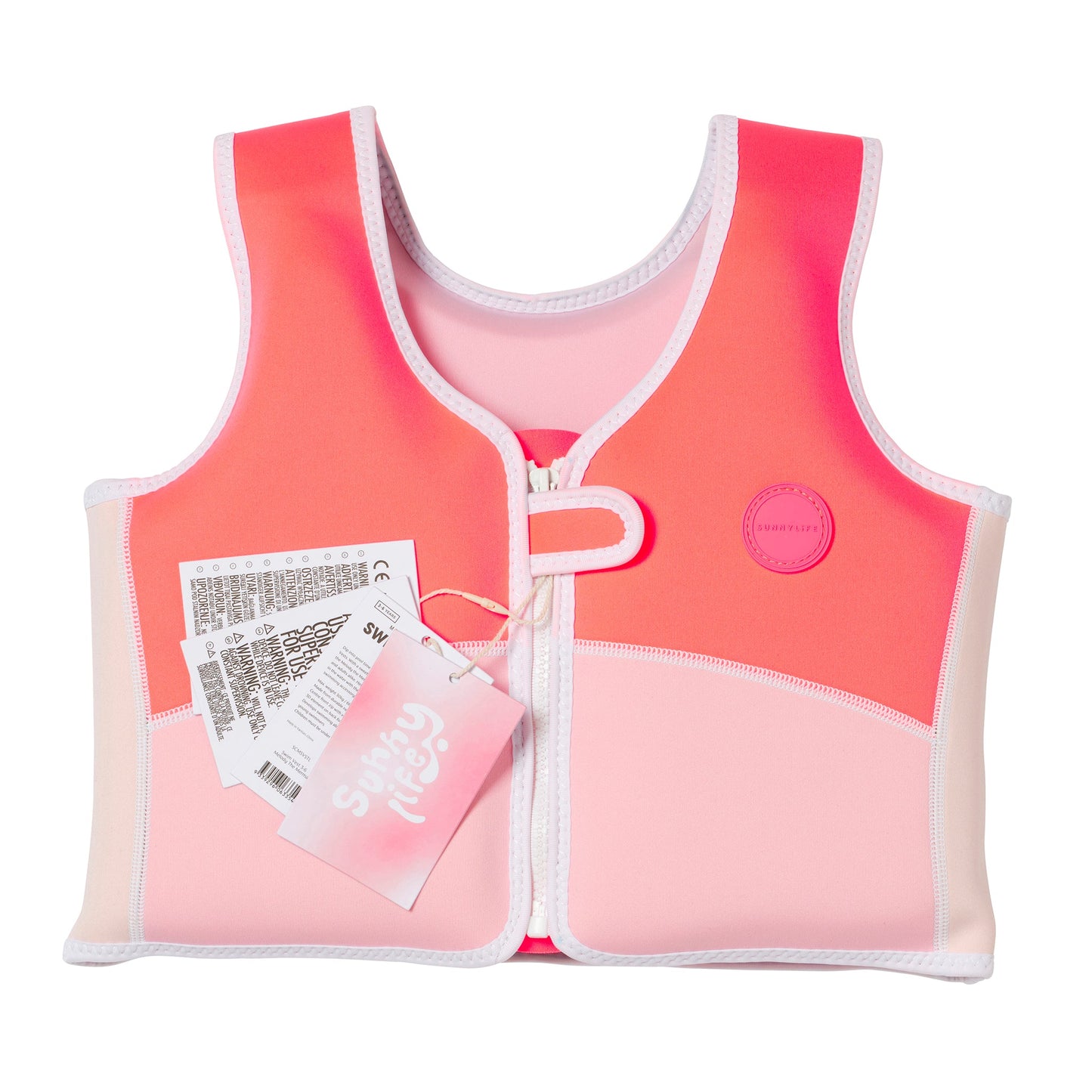Kids Swim Vest 3-6 - Melody The Mermaid