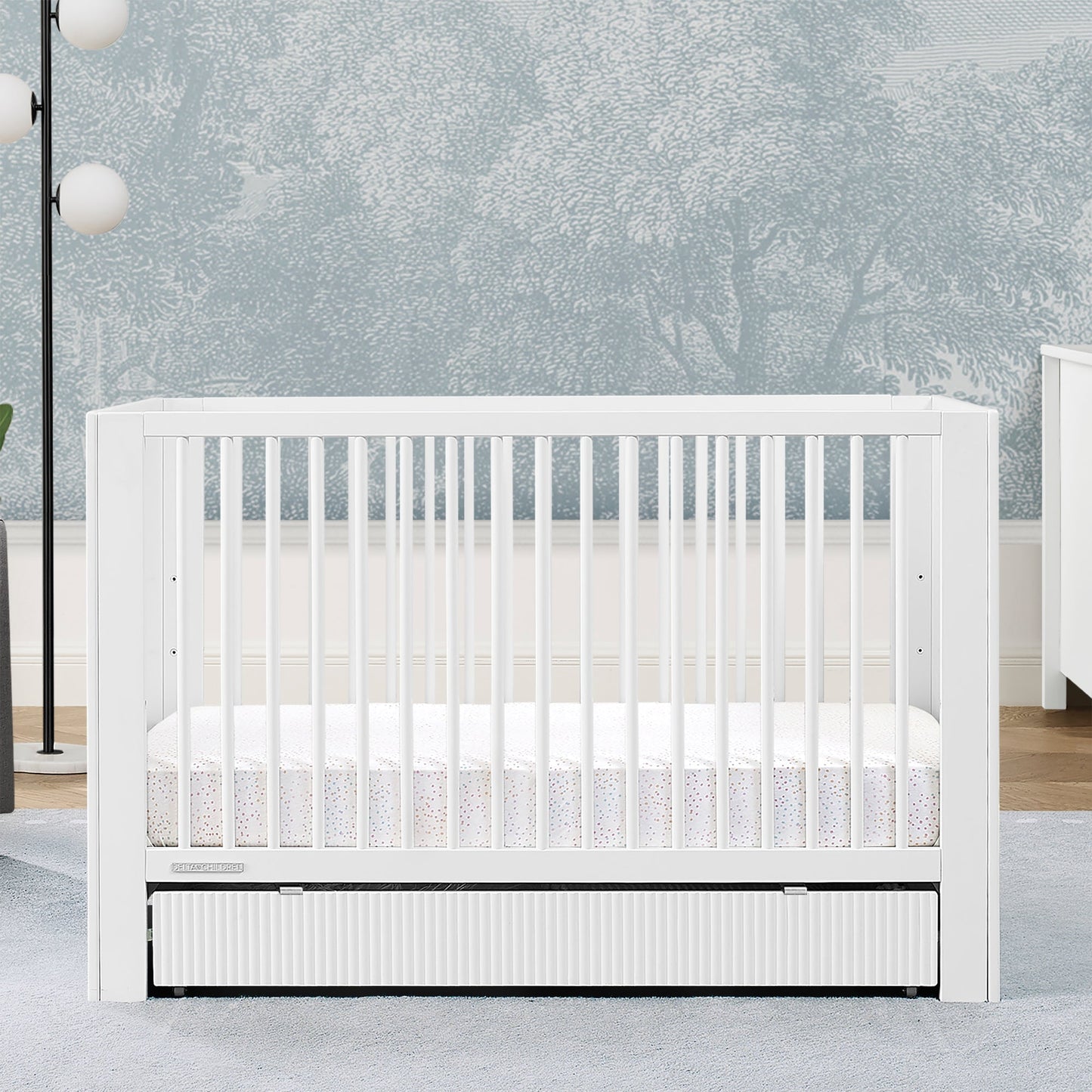 Cassie 4-in-1 Convertible Crib with Underdrawer