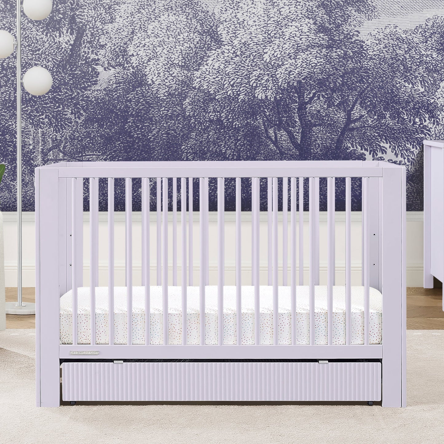 Cassie 4-in-1 Convertible Crib with Underdrawer