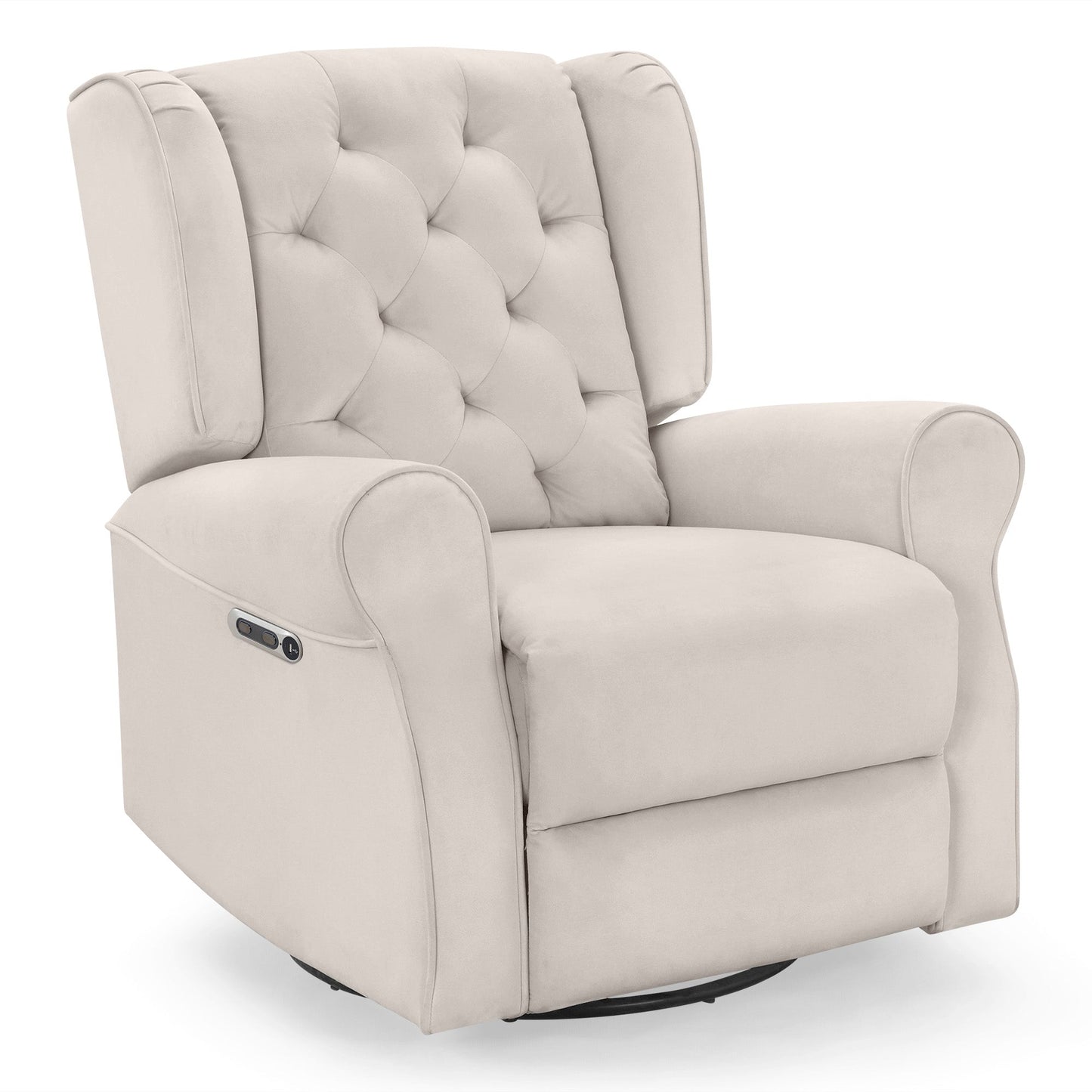Emmie Electronic Power Recliner and Swivel Glider with USB Port in LiveSmart Performance Fabric