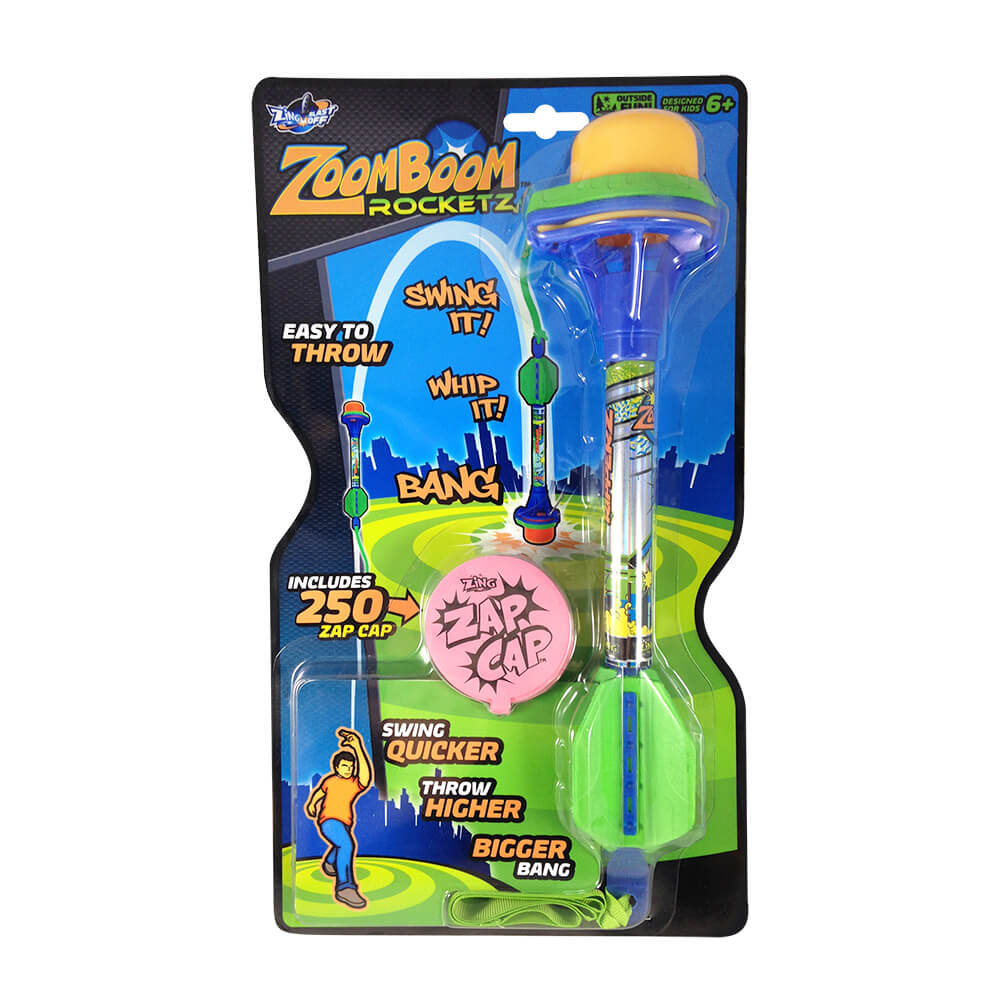 Zoom Boom Rocket | Loud Sound Toy - Swing & Throw Action
