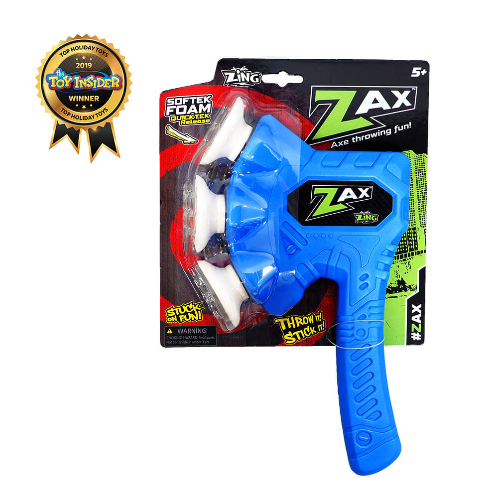 Zax Foam Throwing Axe | Sticky Suction Cups!