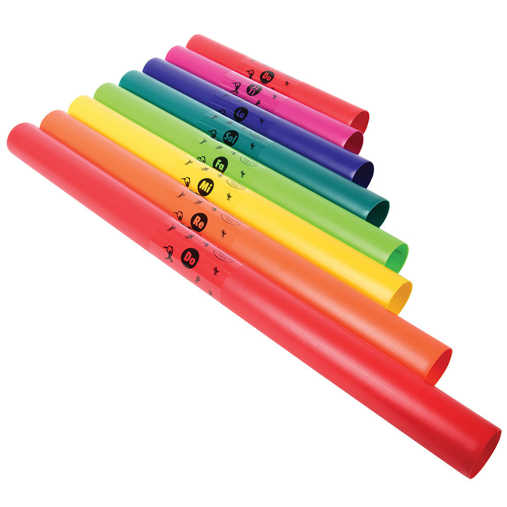 Boomwhackers® Musical Tubes | 8-Piece C Major Scale Set