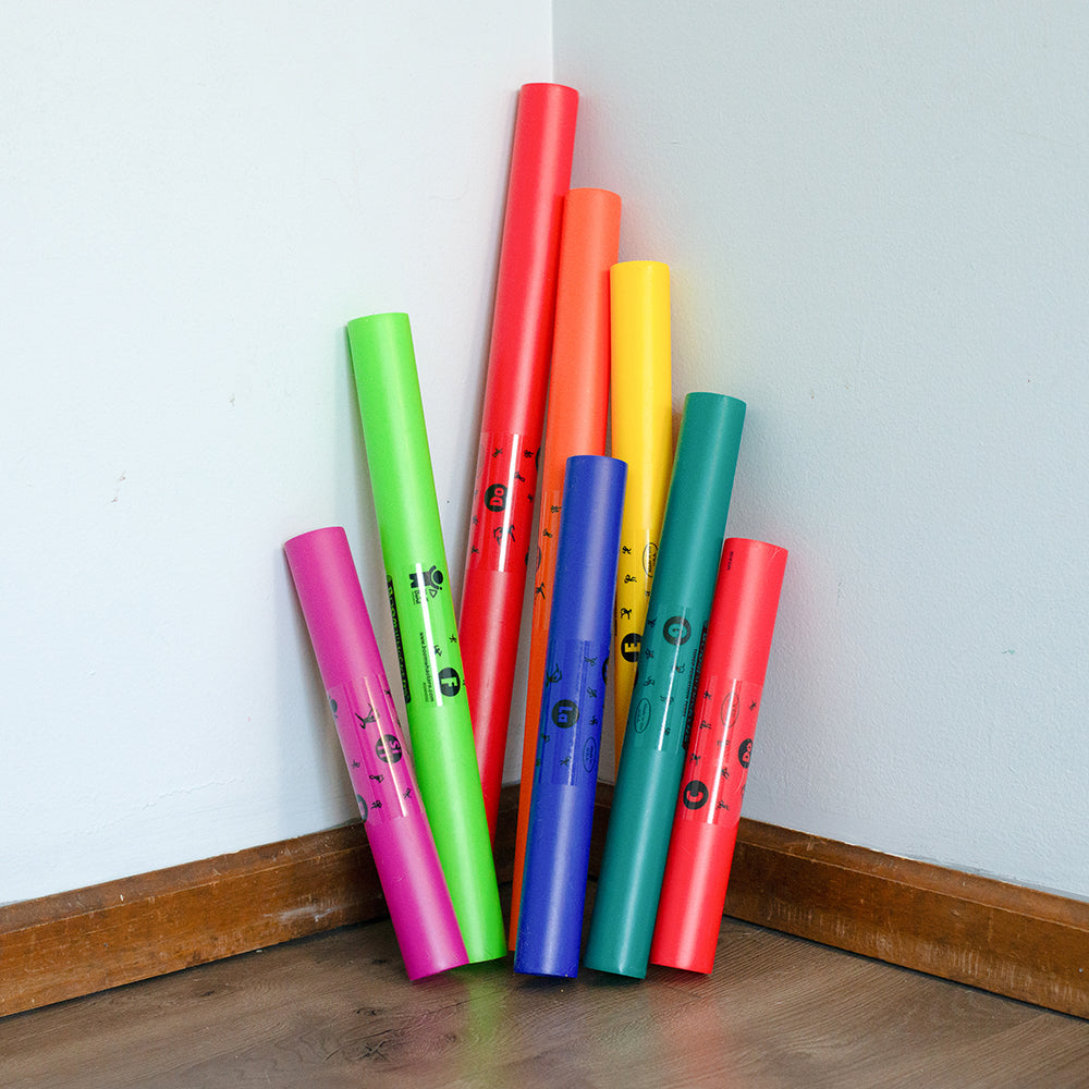 Boomwhackers® Musical Tubes | 8-Piece C Major Scale Set