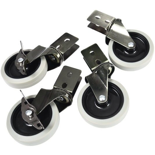 Child Craft Bristol Evacuation Casters for Standard See-Thru Crib