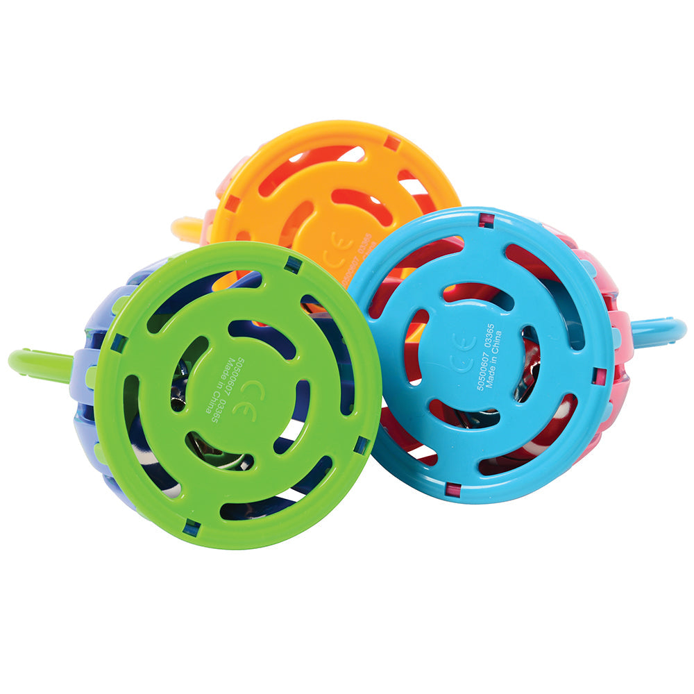 Infant-Safe Baby Bells Set | 6-Piece Colorful Musical Toy