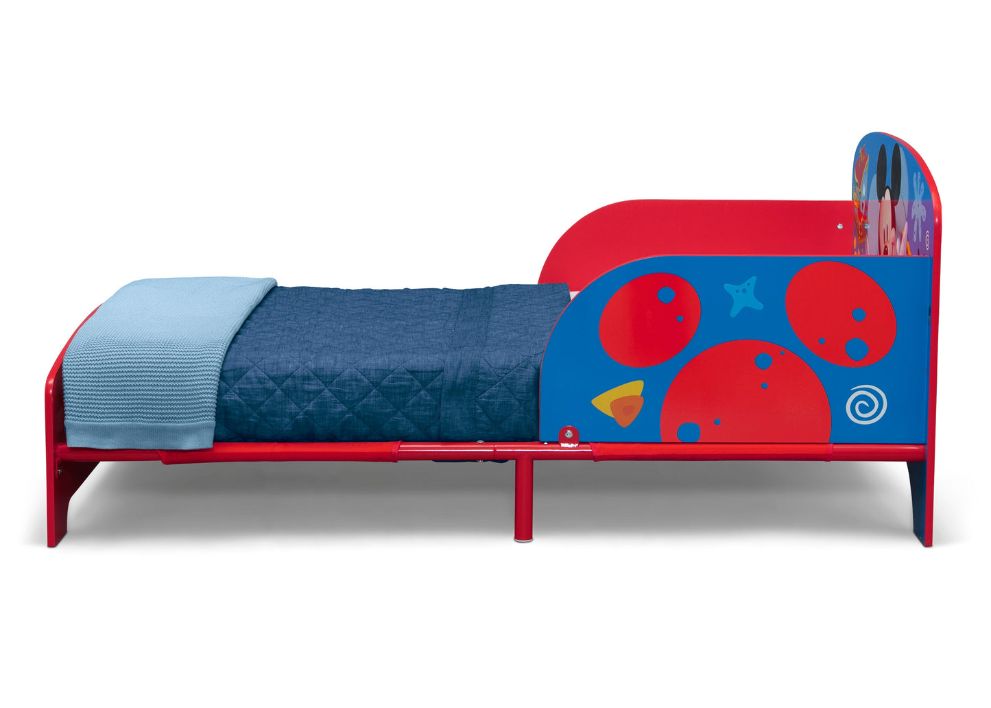 Mickey Mouse Wood & Metal Toddler Bed