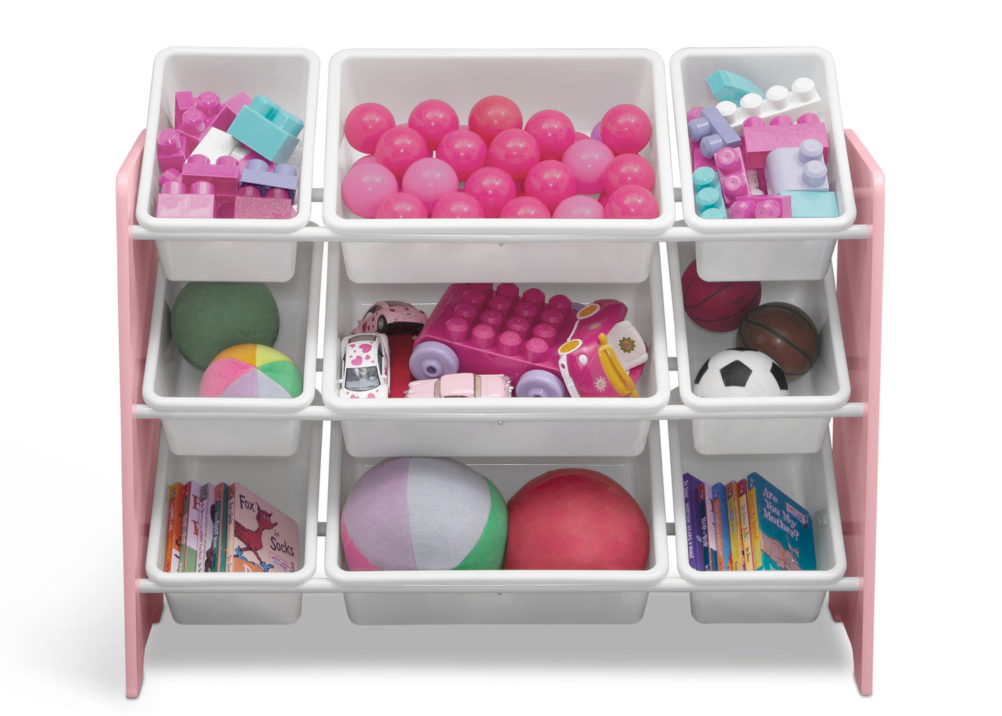 MySize 9 Bin Plastic Toy Organizer
