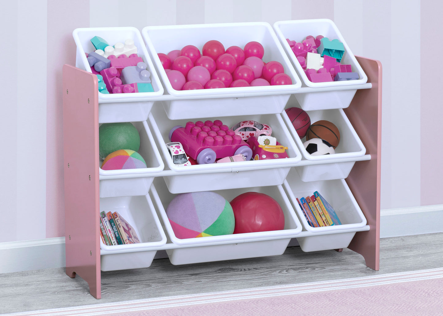 MySize 9 Bin Plastic Toy Organizer