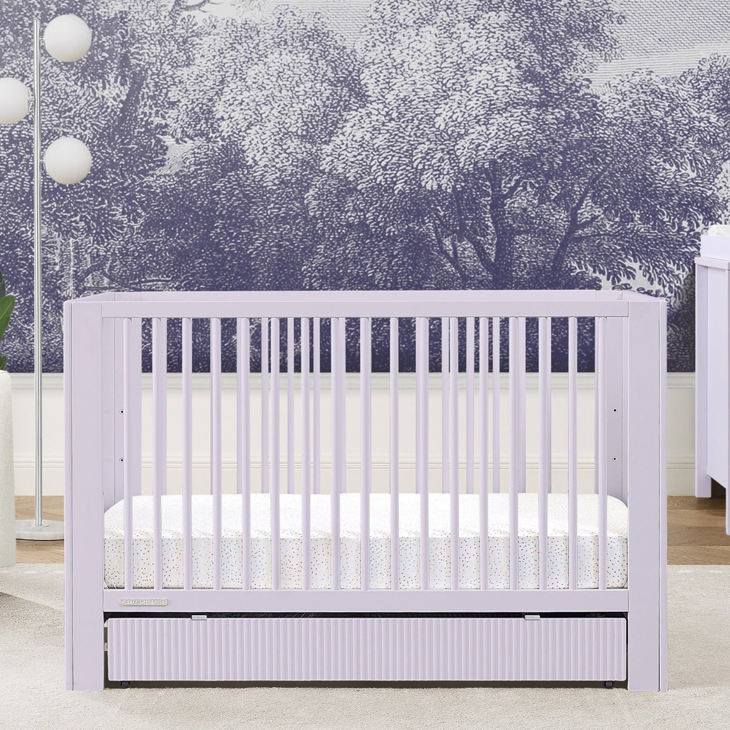 Cassie 4-in-1 Convertible Crib with Underdrawer