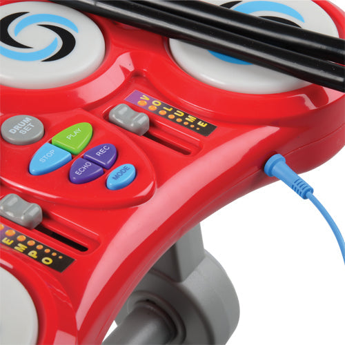 Ultimate Kids' Music Studio Bundle | 3-in-1 Microphone, Drum Kit & Piano Musical Toys